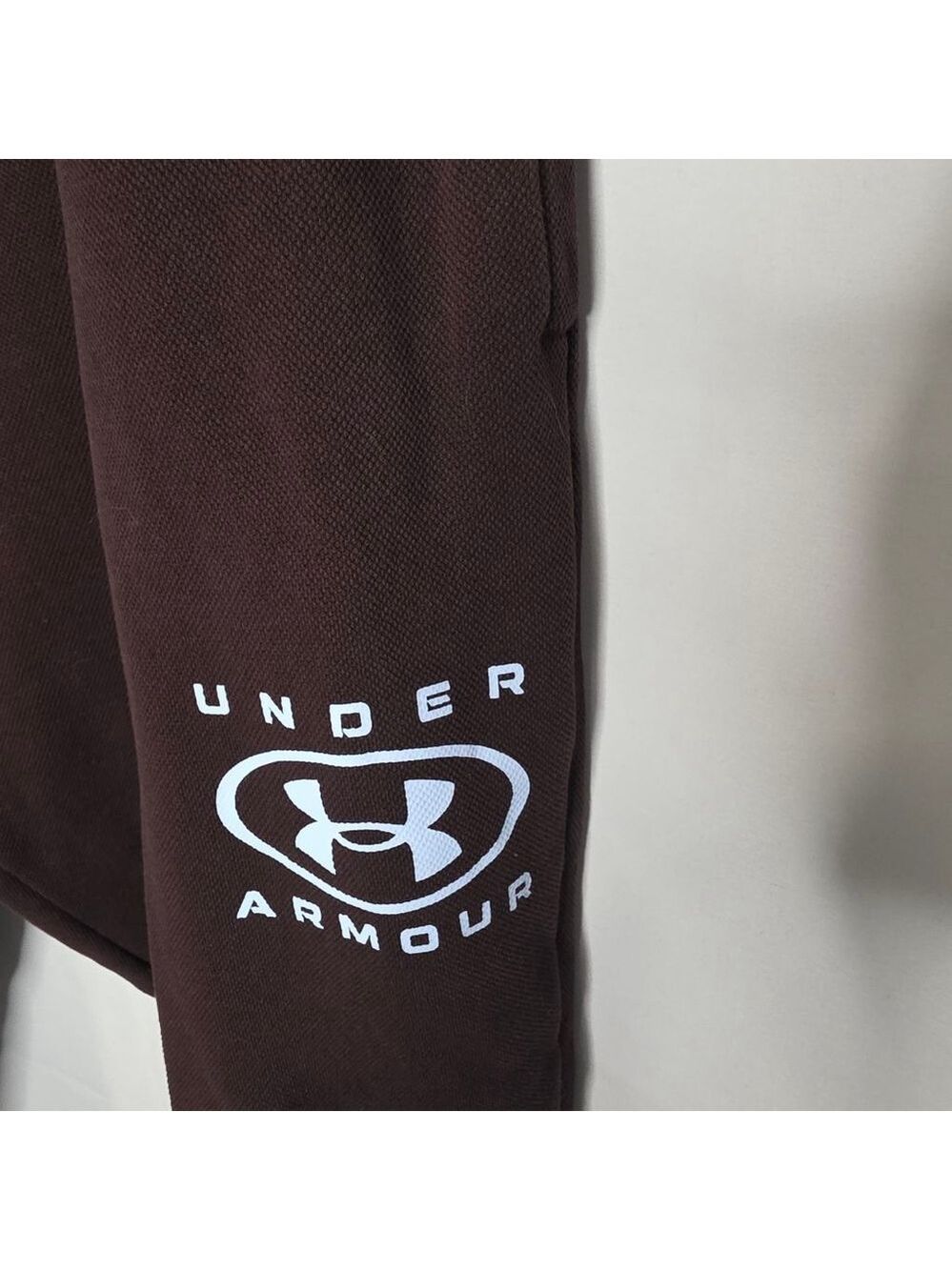 Men's Under Armour Sweatpants & Joggers XXL Brown with White Logo